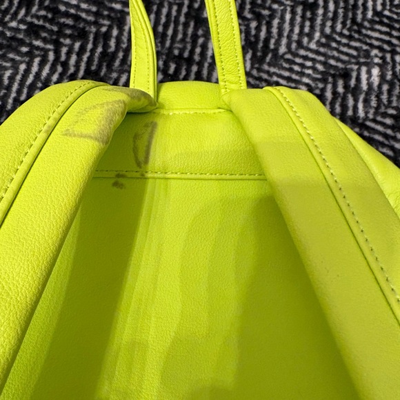 SOLD!- Loungefly Sanrio Frog Backpack - Lime and Red - Picture 4 of 6